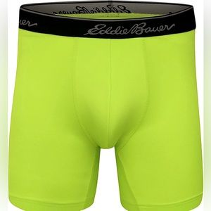 Eddie Bauer Mens Performance Boxer Briefs 4 Pack Size L 36"-38".